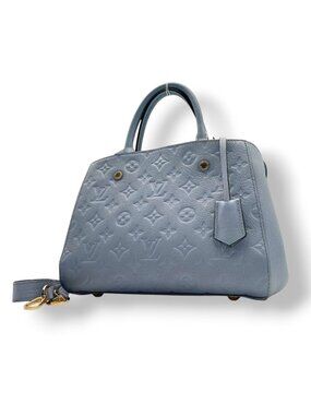 Louis Vuitton Montaigne BB Monogram Empreinte Leather 2-Way Shoulder Bag Light